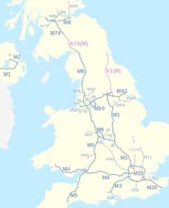 Autostrady w UK